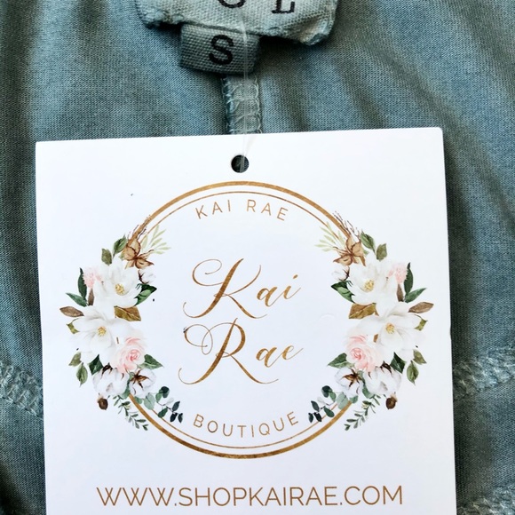 NWT POL Distressed BlueTank Top - Picture 7 of 10